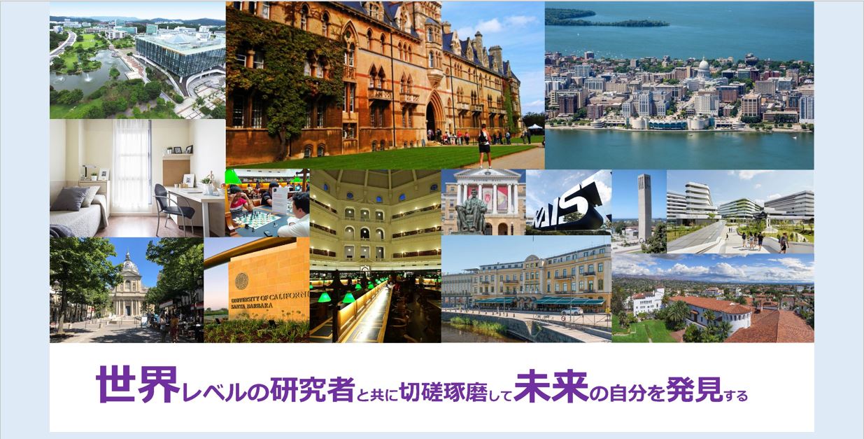 物質理工学院 学生交流プログラム　2024年第2回募集